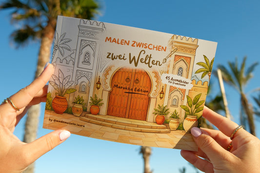 Malbuch | Malen zwischen zwei Welten